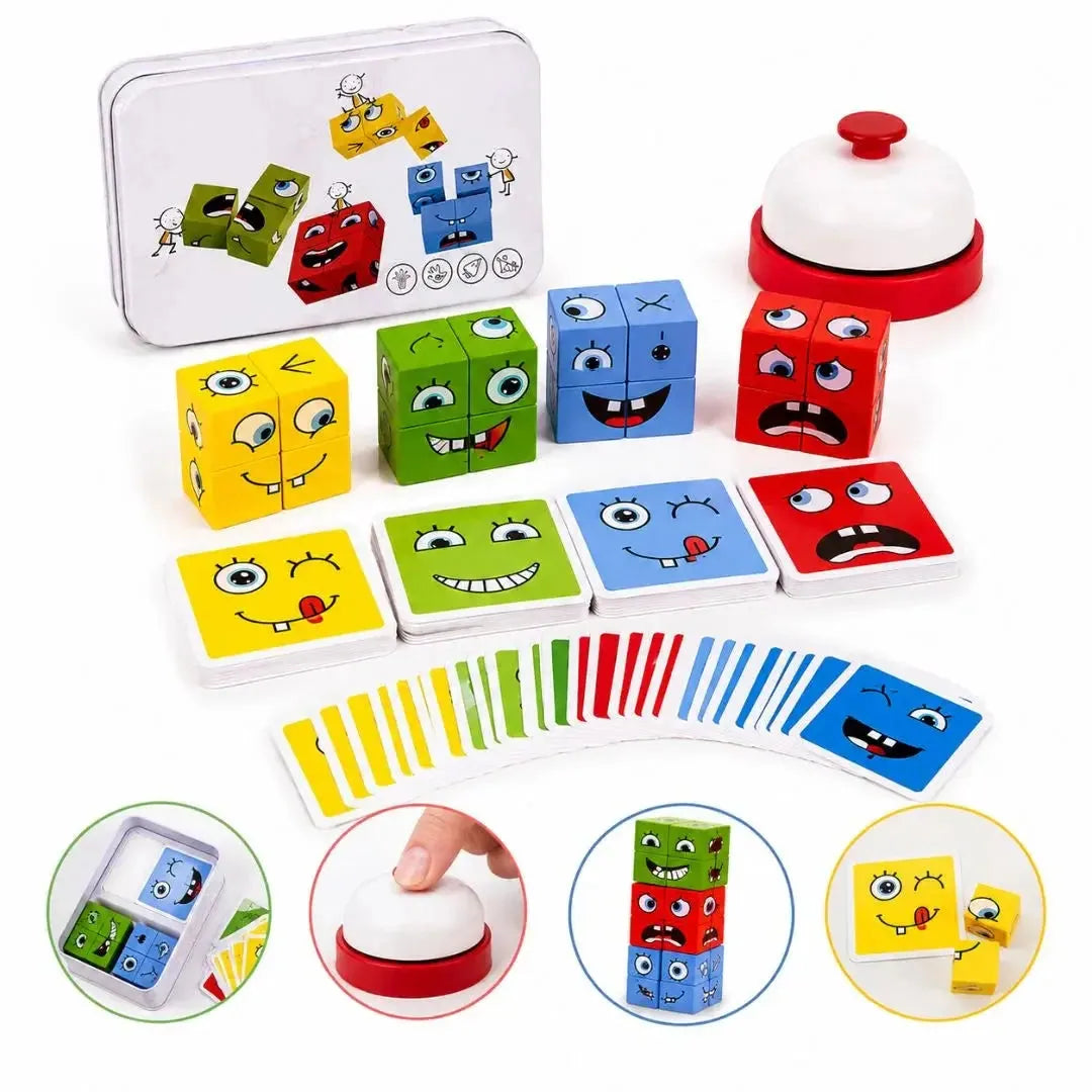 Jeu Éducatif Expressions Faciales