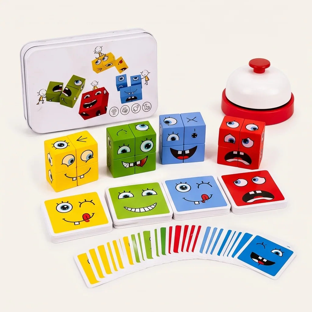 Jeu Éducatif Expressions Faciales