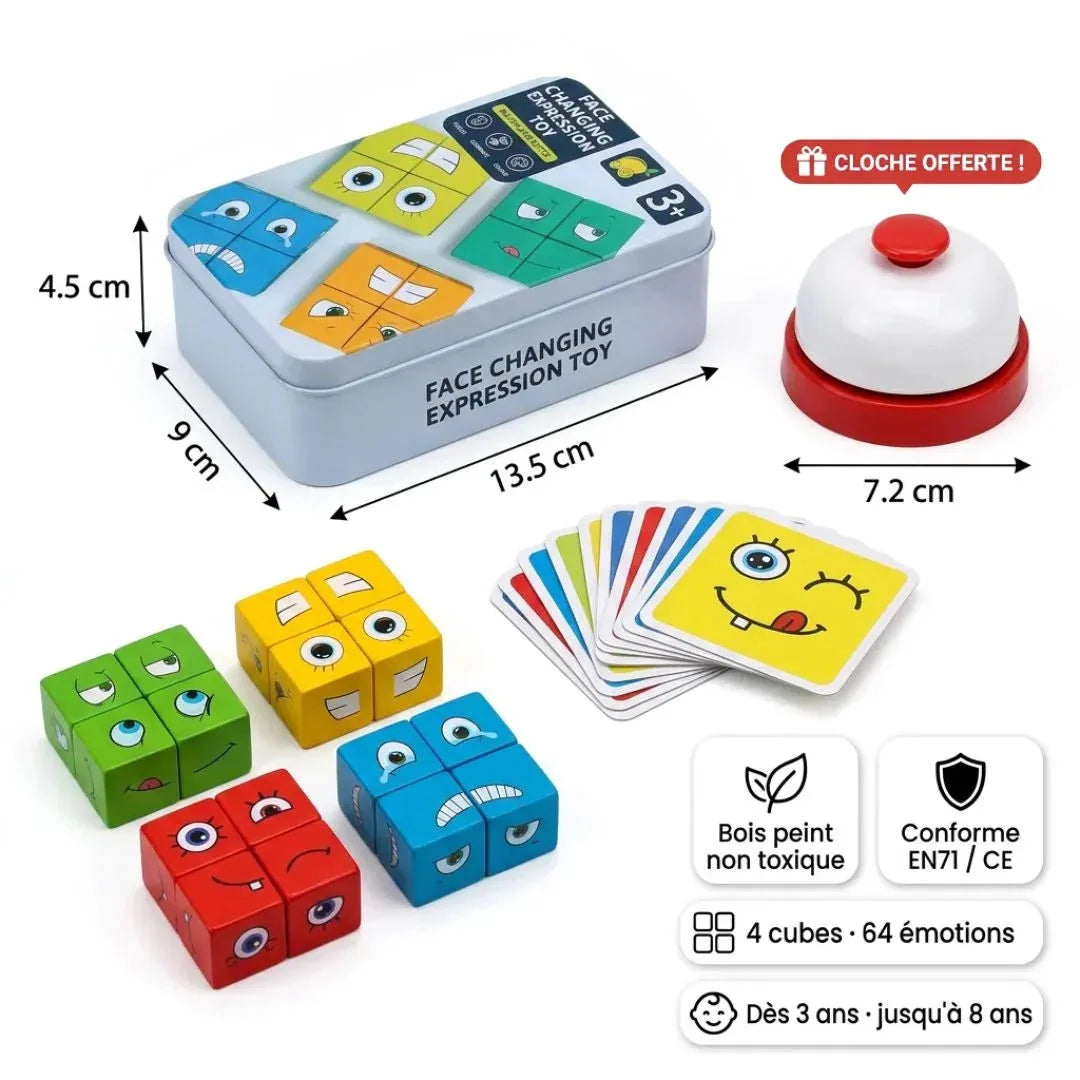 Jeu Éducatif Expressions Faciales