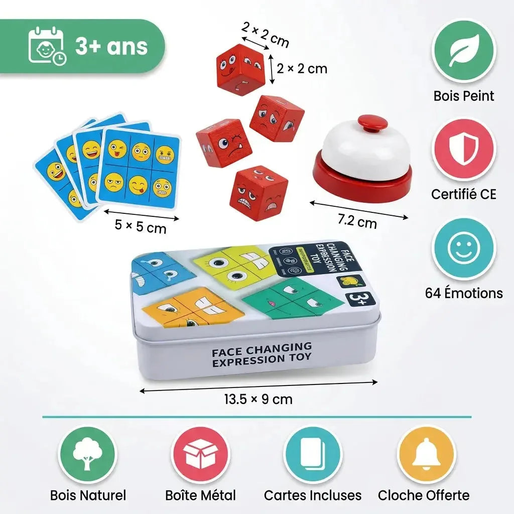 Jeu Éducatif Expressions Faciales