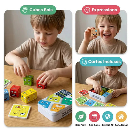 Jeu Éducatif Expressions Faciales